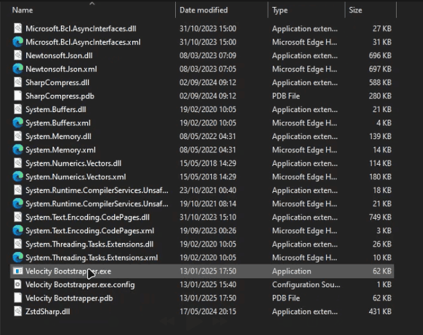 velocity bootstrapper